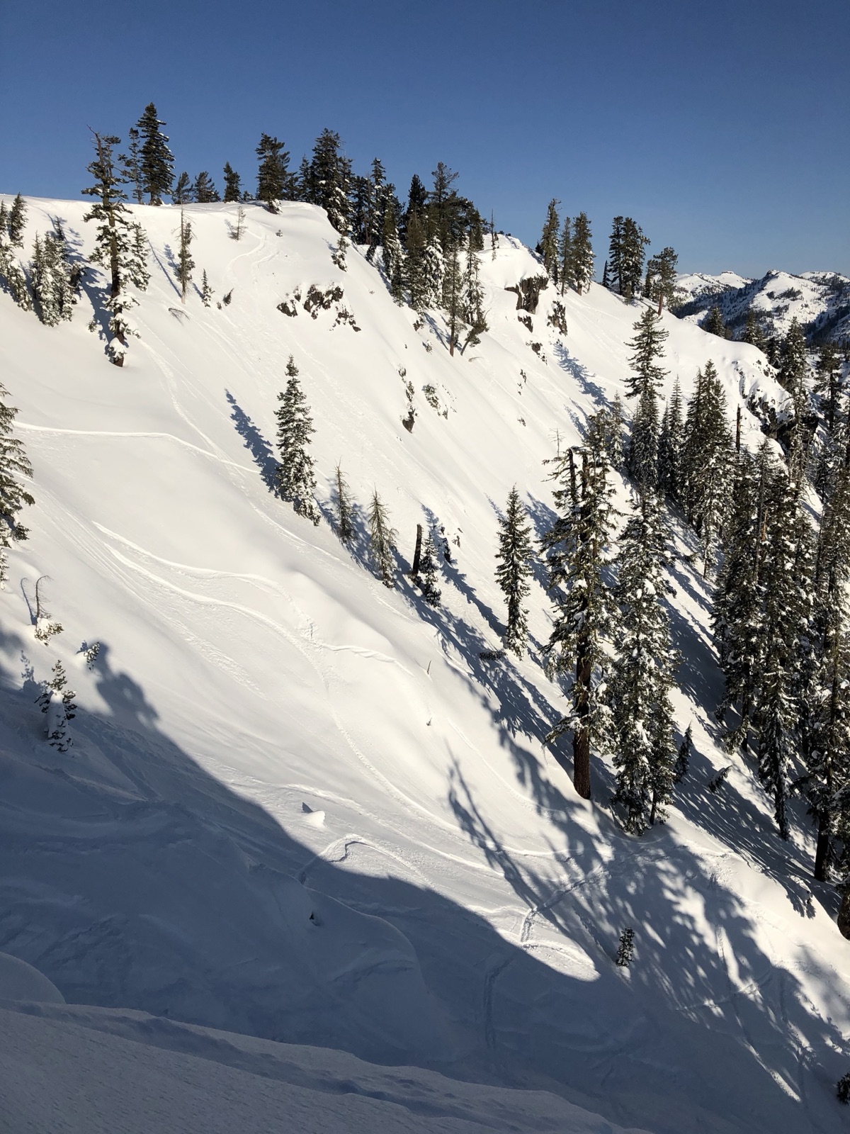 Untracked powder